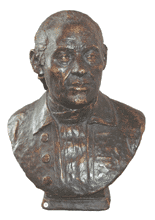 Облик Беринга воспроизведенный по его черепу. Алеутский музей.